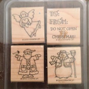 STAMPIN’ UP! Festive Friends 4 Christmas Stamps